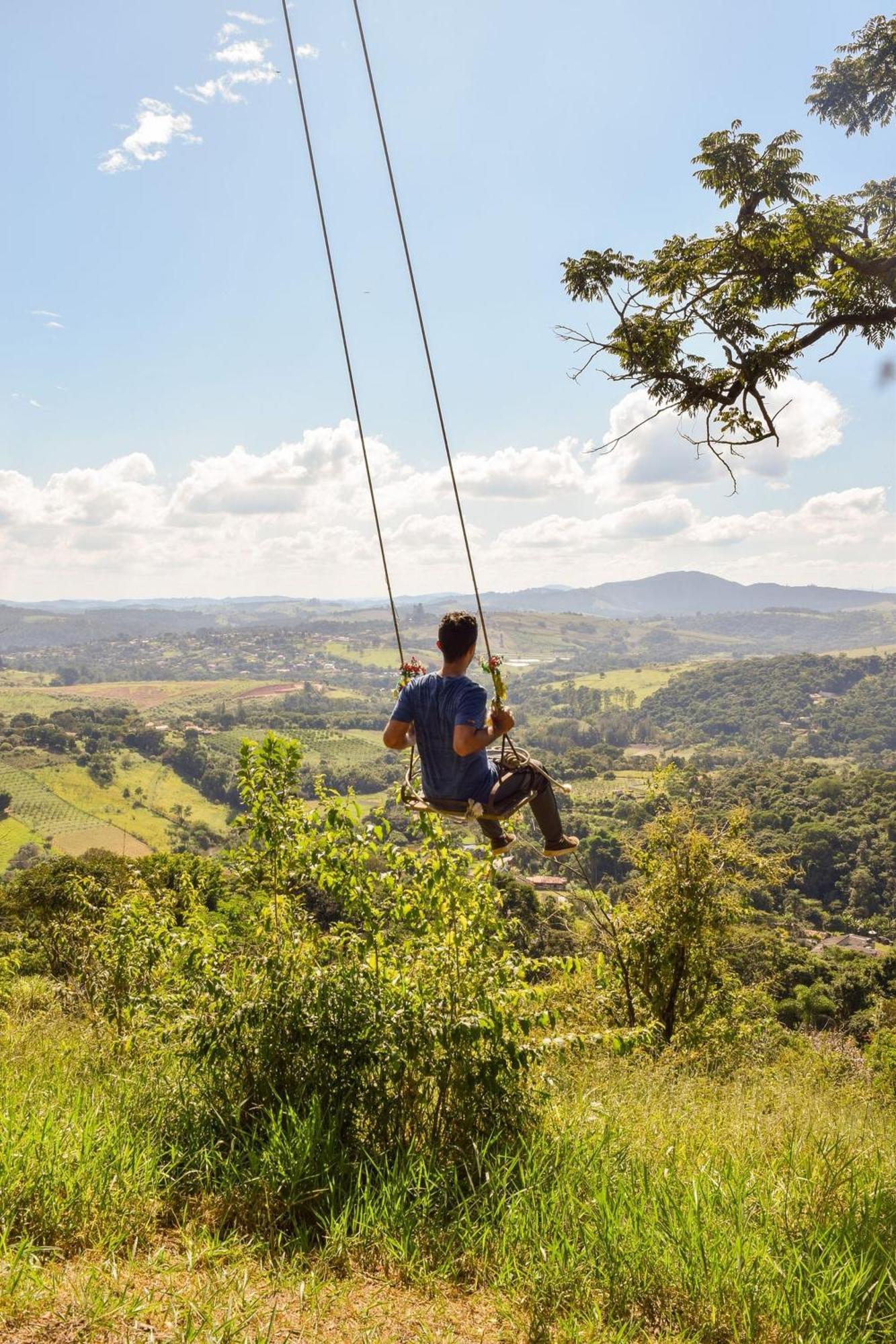 Casa De Campo Araxa Na Montanha Com Piscina Piracaia Bagian luar foto