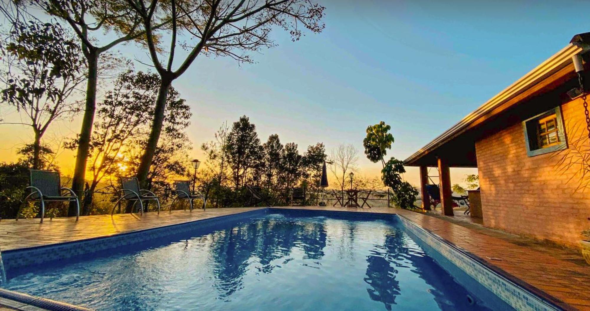 Casa De Campo Araxa Na Montanha Com Piscina Piracaia Bagian luar foto